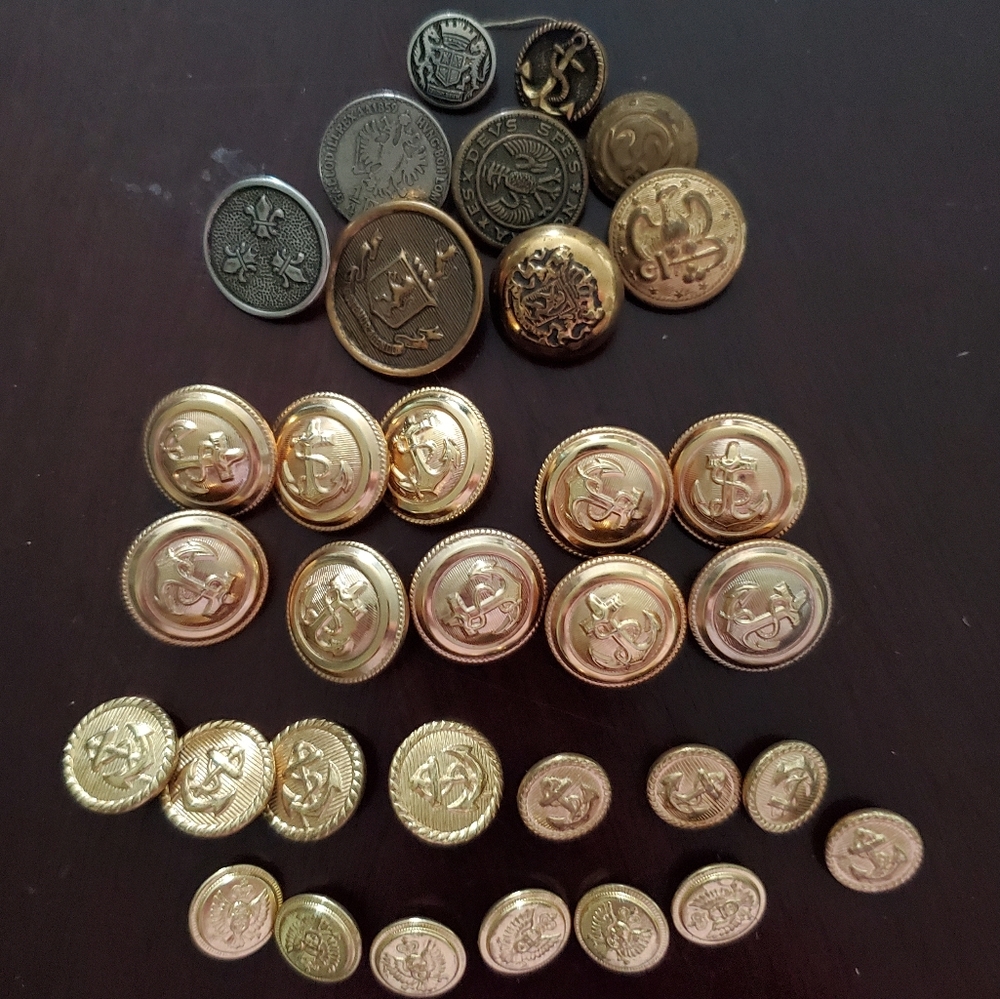 Vintage Nautical Buttons